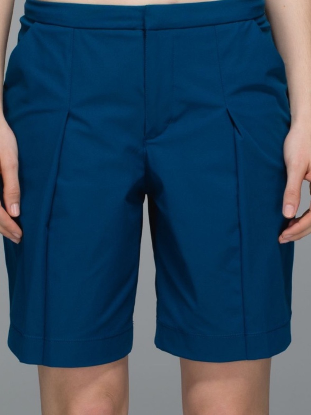lululemon athletica Women's Tailored Bermuda Long Story Shorts in Teal